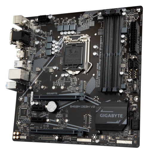 Bekijk afbeelding 3 van Gigabyte 1200 B460M DS3H V2 - M.2/HDMI/DVI/VGA/ÂµATX